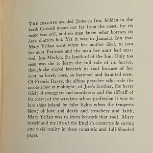 Jamaica Inn by Daphne du Maurier (First American Edition), 1936 📜🏛️📚