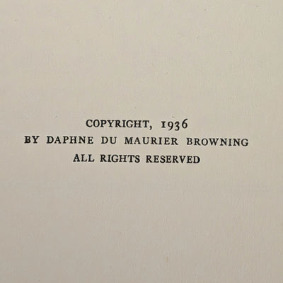 Jamaica Inn by Daphne du Maurier (First American Edition), 1936 📜🏛️📚