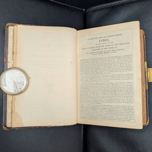 The Holy Bible, King James Version by the Church of England (Rare Oxford University Press Edition), 1872 📜🇬🇧🏛️
