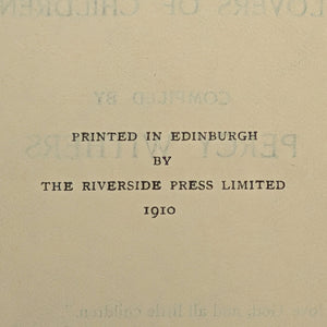 The Garland of Childhood by Percy Withers (First Edition, Illustrated), 1910 🧒🏽📜🎨