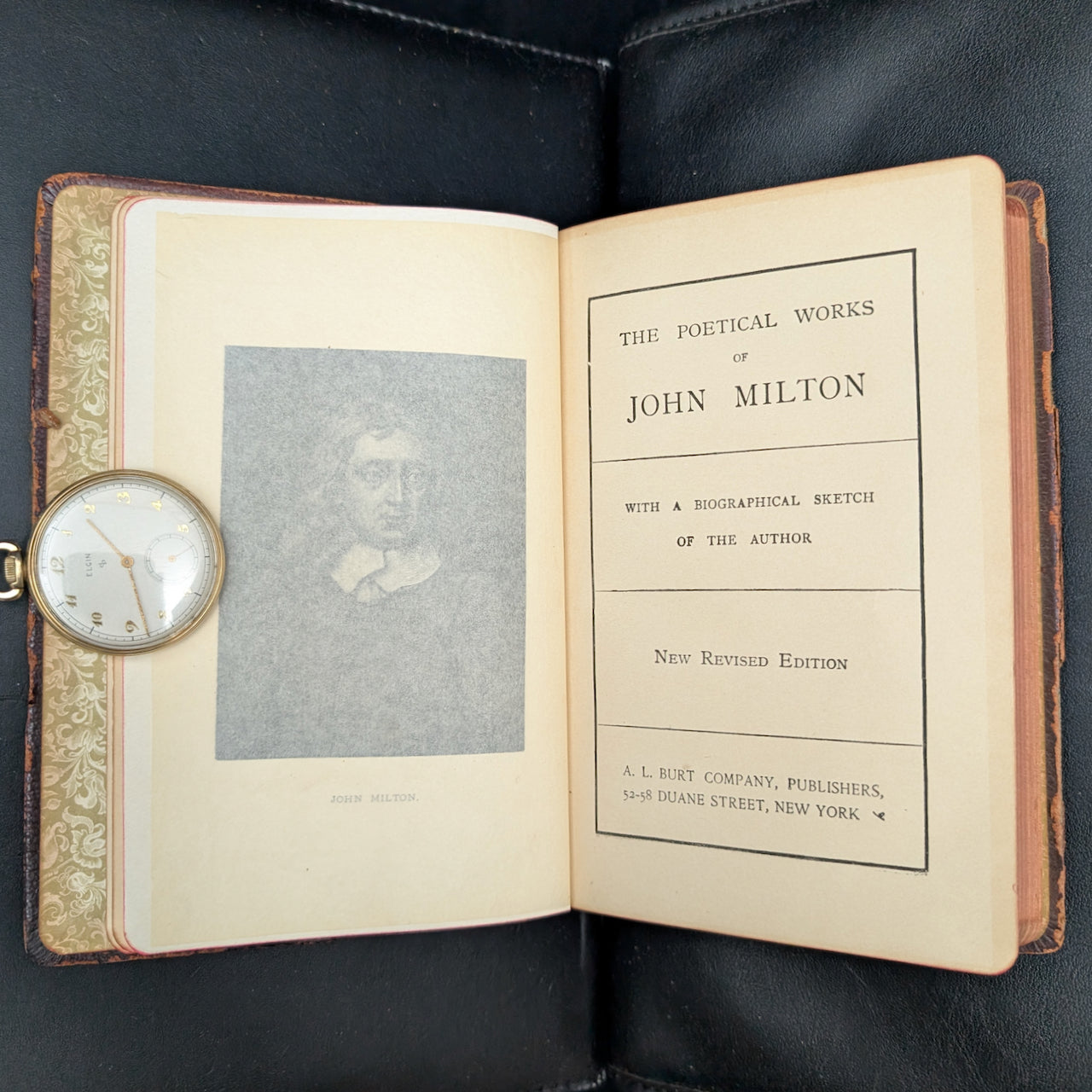 The Poetical Works Of John Milton, New Revised Edition, A. L. Burt Company