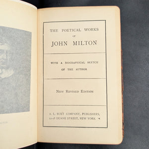 The Poetical Works of John Milton (Vintage New Revised Edition), c. 1912 ✨📜📚