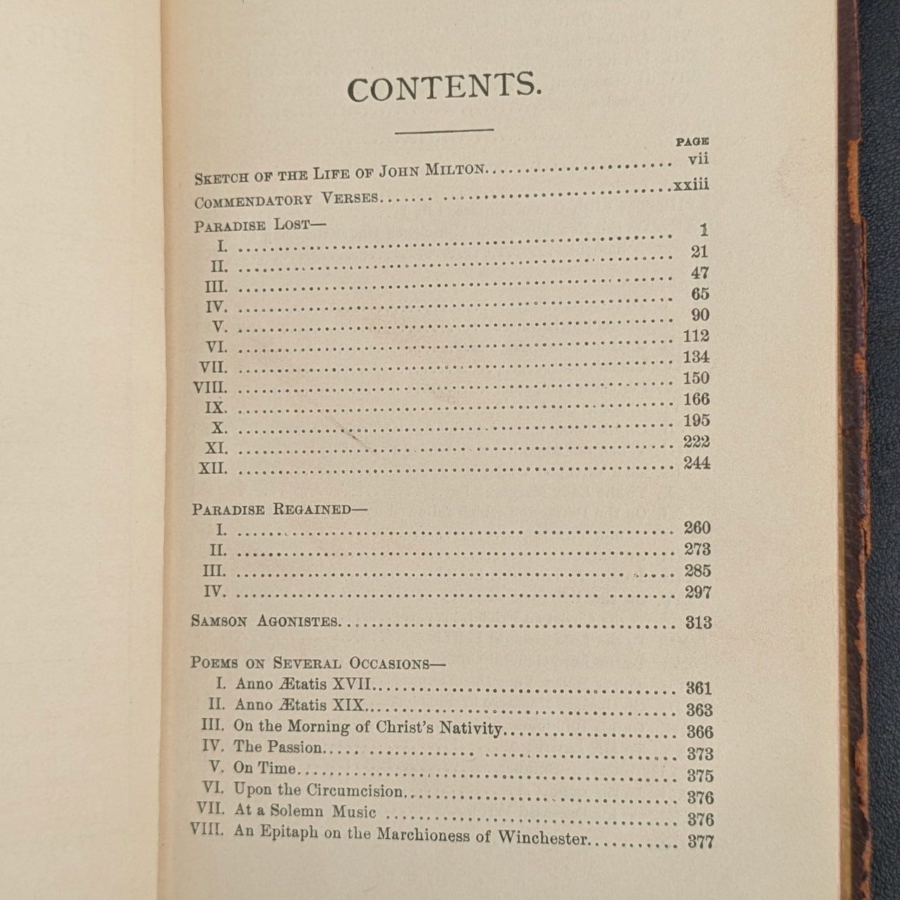 The Poetical Works Of John Milton, New Revised Edition, A. L. Burt Company
