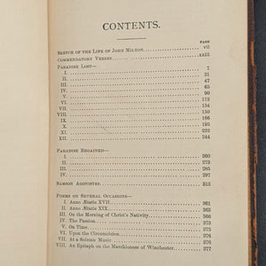 The Poetical Works of John Milton (Vintage New Revised Edition), c. 1912 ✨📜📚