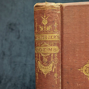 The Complete Poetical Works, by John Greenleaf Whittier, (Household Edition), 1876 🇺🇸📜✒️