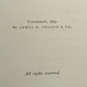 Being a Boy by Charles Dudley Warner (First Edition), 1878 📜🎨🇺🇸