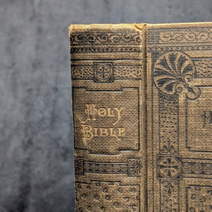 The Holy Bible, by American Bible Society, (RARE, Massachusetts Bible Society Provenance), 1886 📖📜🙏