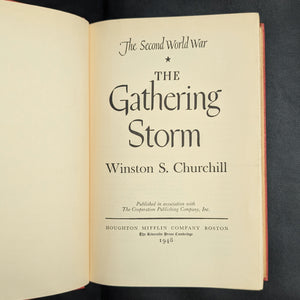 The Second World War by Winston S. Churchill (RARE, Complete First American Edition, 6-Volume Set), 1948–1953 🏛️⚔️🎖️