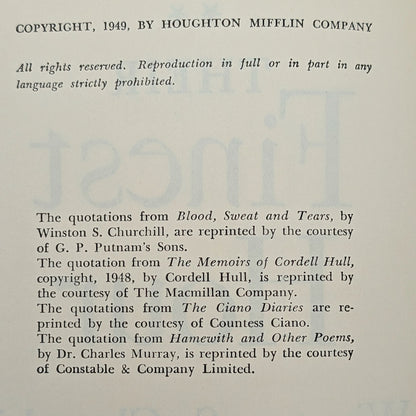 The Second World War Collection, by Winston S. Churchill, 1948-1953