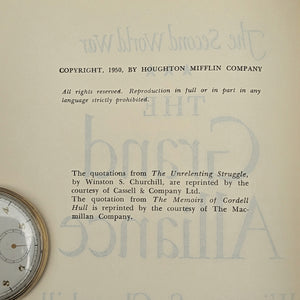 The Second World War by Winston S. Churchill (RARE, Complete First American Edition, 6-Volume Set), 1948–1953 🏛️⚔️🎖️