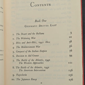 The Second World War by Winston S. Churchill (RARE, Complete First American Edition, 6-Volume Set), 1948–1953 🏛️⚔️🎖️