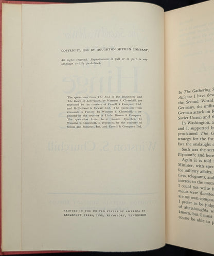 The Second World War Collection, by Winston S. Churchill, 1948-1953