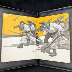 Treasure Island, by Robert Louis Stevenson, (Illustrated by N. C. Wyeth), 1942 🏴‍☠️📜🏝️