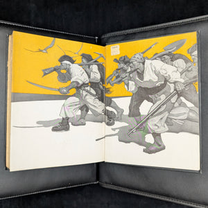 Treasure Island, by Robert Louis Stevenson, (Illustrated by N. C. Wyeth), 1942 🏴‍☠️📜🏝️