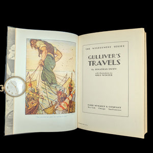 Gulliver’s Travels, by Jonathan Swift, (Windermere Series, Illustrated), 1941 📜⛵️🏛️