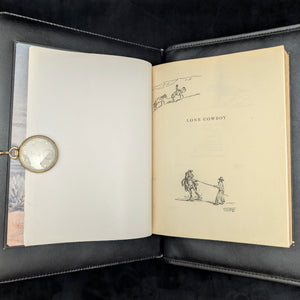 Lone Cowboy, My Life Story, by Will James, (Illustrated by the Author), 1945 🤠📜🎨