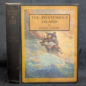 The Mysterious Island, by Jules Verne, (RARE, Illustrated by N. C. Wyeth), 1946 🏝️📜⚙️