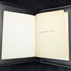 The Mysterious Island, by Jules Verne, (RARE, Illustrated by N. C. Wyeth), 1946 🏝️📜⚙️