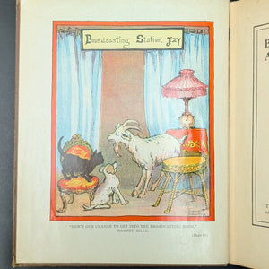 Billy Whiskers and the Radio by Uncredited (First Edition, Illustrated, Rare), 1927 🐐📻📚