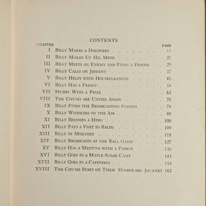 Billy Whiskers and the Radio by Uncredited (First Edition, Illustrated, Rare), 1927 🐐📻📚