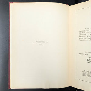 Heart Songs, Dear To The American People by Joe Mitchell Chapple (First Edition, Musical Notation), 1909 🎶🇺🇸📜