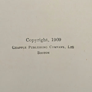 Heart Songs, Dear To The American People by Joe Mitchell Chapple (First Edition, Musical Notation), 1909 🎶🇺🇸📜