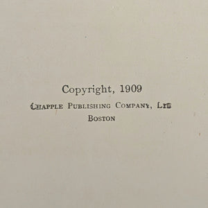 Heart Songs, Dear To The American People by Joe Mitchell Chapple (First Edition, Musical Notation), 1909 🎶🇺🇸📜