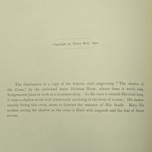 The Story of Jesus, by Canon Farrar, D.D., F.R.S., (RARE, Illustrated Edition with Full-Page Engravings), 1890 🙏📜🎨