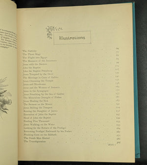 The Story of Jesus, by Canon Farrar, D.D., F.R.S., (RARE, Illustrated Edition with Full-Page Engravings), 1890 🙏📜🎨