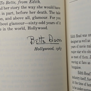 Edith Head’s Hollywood, by Edith Head & Paddy Calistro, (RARE, First Edition), 1983 🎬⭐✒️