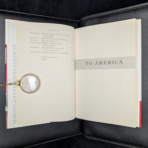To America, by Stephen E. Ambrose, (First Edition), 2002 🇺🇸📜✍️