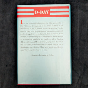 D-Day, June 6, 1944, by Stephen E. Ambrose, (First Edition), 1994 📜🇺🇸⚔️