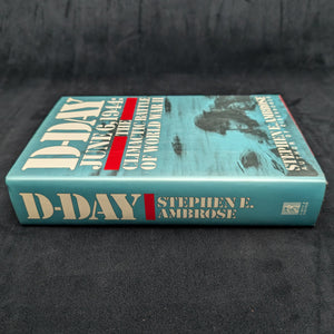 D-Day, June 6, 1944, by Stephen E. Ambrose, (First Edition), 1994 📜🇺🇸⚔️