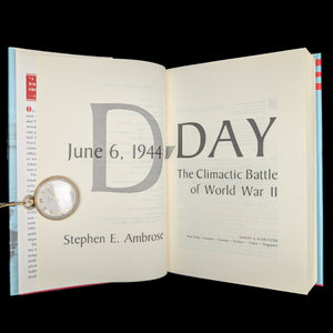 D-Day, June 6, 1944, by Stephen E. Ambrose, (First Edition), 1994 📜🇺🇸⚔️