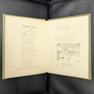 Mother Goose, (RARE, Rosebud Series, Illustrated), 1906 👶📜🏡