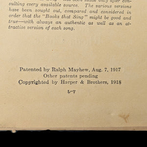 The Third Bubble Book by Ralph Mayhew and Burges Johnson (First Edition with Records), 1918 🎶🎯📖