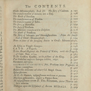 Obras del Muy Honorable Joseph Addison, Esq. | Londres, 1721
