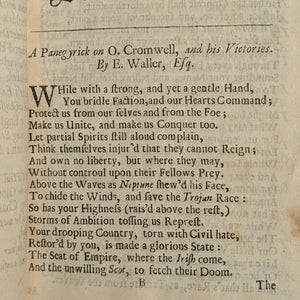 Poems on Affairs of State by Andrew Marvell, et al. (Extremely Rare First Edition), 1697 📜🇬🇧👑
