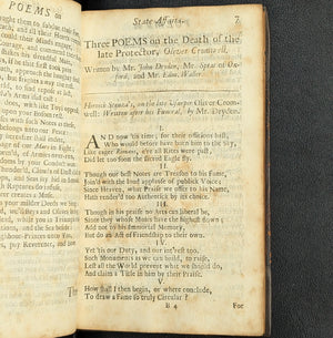 Poems on Affairs of State by Andrew Marvell, et al. (Extremely Rare First Edition), 1697 📜🇬🇧👑