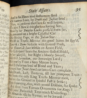Poems on Affairs of State by Andrew Marvell, et al. (Extremely Rare First Edition), 1697 📜🇬🇧👑