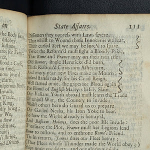 Poems on Affairs of State by Andrew Marvell, et al. (Extremely Rare First Edition), 1697 📜🇬🇧👑