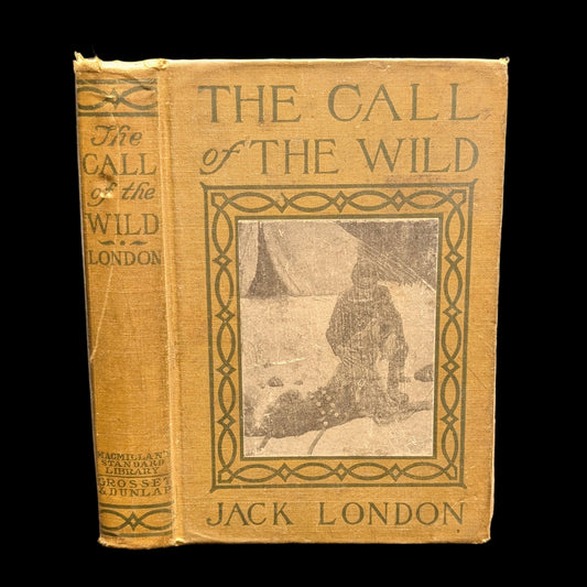 The Call of The Wild by Jack London (1910 Reprint, Oregon Bookstore Stamp) 🐺🌲📚