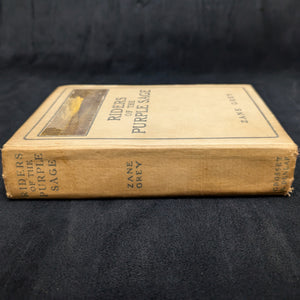 Riders Of The Purple Sage by Zane Grey (Grosset & Dunlap 1912 Printing) - Illustrated Cowboy Classic 🤠🌄🐎