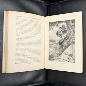 Riders Of The Purple Sage by Zane Grey (Grosset & Dunlap 1912 Printing) - Illustrated Cowboy Classic 🤠🌄🐎