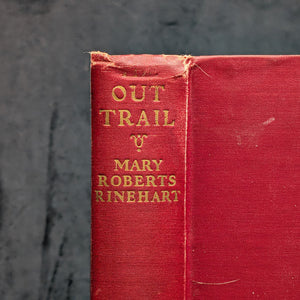 The Out Trail by Mary Roberts Rinehart (1923 First Edition) - Americana Travel Memoir 🏕️🏔️✍️