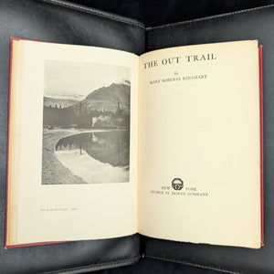 The Out Trail by Mary Roberts Rinehart (1923 First Edition) - Americana Travel Memoir 🏕️🏔️✍️