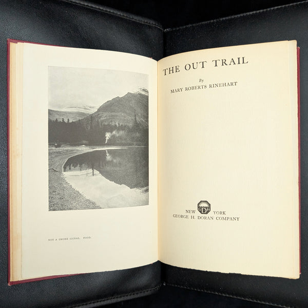 The Out Trail by Mary Roberts Rinehart (1923 First Edition) - Americana Travel Memoir 🏕️🏔️✍️