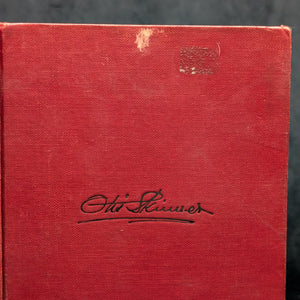 Footlights and Spotlights: Recollections of My Life on the Stage by Otis Skinner (1924 First Edition) - Signed by Two Owners 🎭📜🖋️