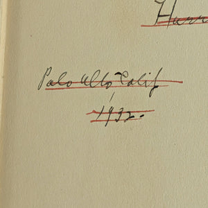 Footlights and Spotlights: Recollections of My Life on the Stage by Otis Skinner (1924 First Edition) - Signed by Two Owners 🎭📜🖋️
