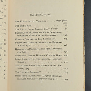 Face To Face With Kaiserism by James W. Gerard (1918 First Edition) - World War I Propaganda 🚨🇩🇪⚔️